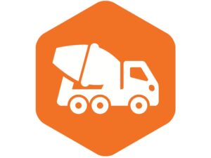 concrete truck icon